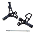 Suzuki 2007-2008 Gsxr 1000 Woodcraft Racing Rearsets / Footpegs - Standard Kit
