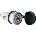 TecMate OptiMate USB 2100mA dual output USB charger Cigarette Lighter Plug O106