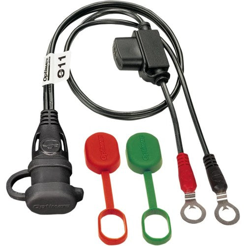 TecMate OptiMate 10 Amp Weatherproof Sae Battery Cable Lead Auto/Marine O-11