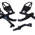 BMW S1000RR / 1000 HP4 Vortex Racing RS184K Rearsets Version 2 Black 2015-2018