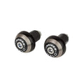 Driven Halo Stainless Steel Universal Bar Ends - Black DHBEW-BK