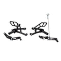 Triumph 2017-2021 Street Triple 765 Woodcraft Rearsets / Footpegs - GP Shift
