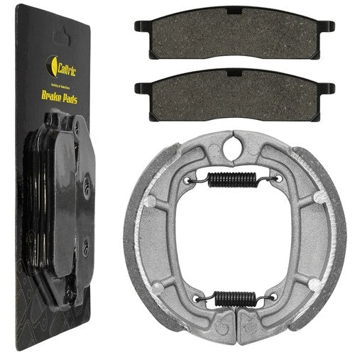 for Yamaha YZ80 1986-1992 Front Brake Pads and Rear Brake Shoes