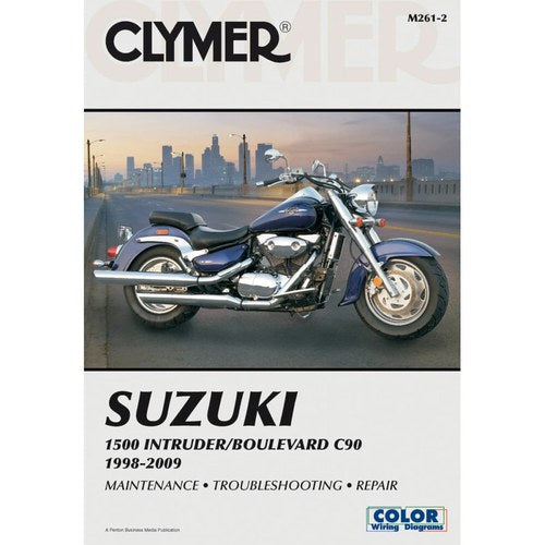 Clymer Physical Book for Suzuki 1500 Intruder/Boulevard C90 (1998-2009) | M261-2
