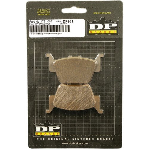 DP Brakes Standard Sintered Metal Brake Pads (DP961)
