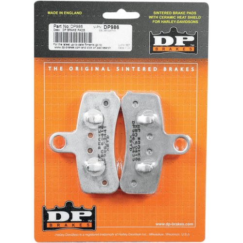 DP Brakes Standard Sintered Metal Brake Pads (DP986)