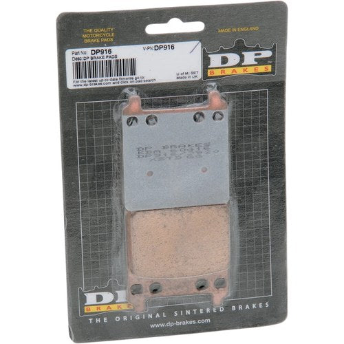 DP Brakes Standard Sintered Metal Brake Pads (DP916)