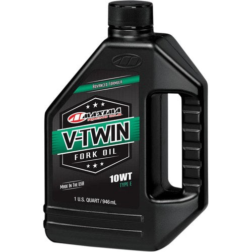Maxima Racing Oil V-Twin Motorcycle Fork Fluid/Oil | 10W | 1 Quart | 50-02901