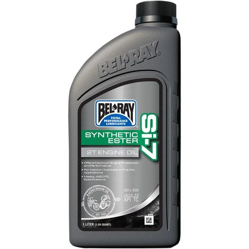 Bel-Ray Si-7 Synthetic 2T (2-Stroke) Engine/Motor Oil | 1 Liter | 99440-B1LW