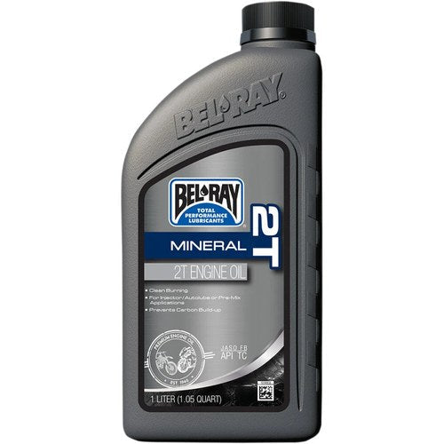 Bel-Ray 2T Mineral (2-Stroke) Engine/Motor Oil | 1 Liter | 99010-B1LW