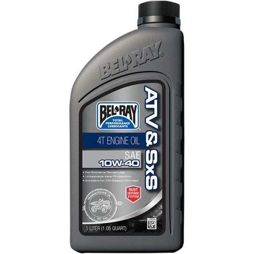 Bel-Ray ATV Trail Mineral 4T Engine/Motor Oil | 10W-40 | 1 Liter | 99050-B1LW