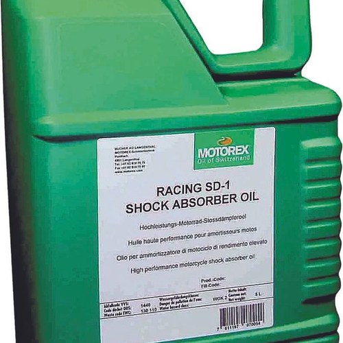 Motorex Racing SD-1 Motorcycle Shock Fluid/Oil | 5 Liter | 102327
