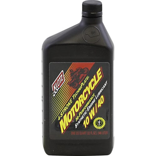 Klotz Oil Motorcycle TechniPlate Synthetic 4-Stroke Motor Oil | 10W-40 | 1 Quart