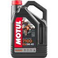Motul 7100 4T Full-Synthetic 4-Stroke Engine/Motor Oil | 5W-40 (4 Liter) 104087