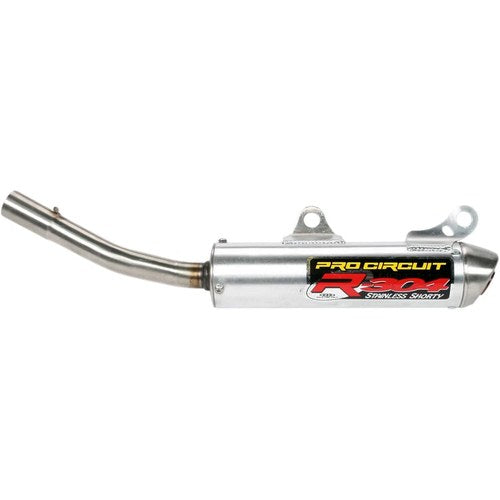 Pro Circuit R-304 Shorty Silencer (Aluminum; Brushed) SK99250-RE