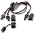 TecMate OptiMate Battery Y-splitter Cable, Sae in to Dual Fuse Sae Out O5