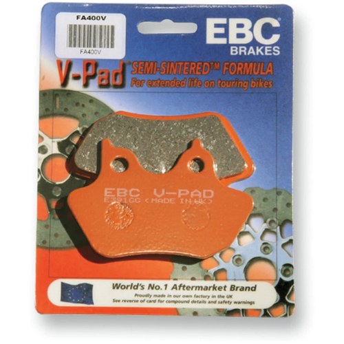 Ebc Semi-Sintered V Brake Pads / One Pair (FA244V)