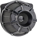 Arlen Ness - 18-937 - Inverted Series Air Cleaner Kit, Bevelled - Black