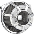 Arlen Ness - 18-918 - Inverted Series Air Cleaner Kit, Bevelled - Chrome