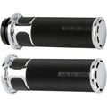 Arlen Ness - 07-302 - Fusion Series Grips, Slot Track - Chrome