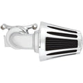 Arlen Ness - 81-019 - Monster Sucker Air Cleaner Kit, Deep Cut - Chrome