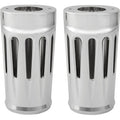 Arlen Ness - 20-032 - Deep Cut Fork Boot Covers, Chrome