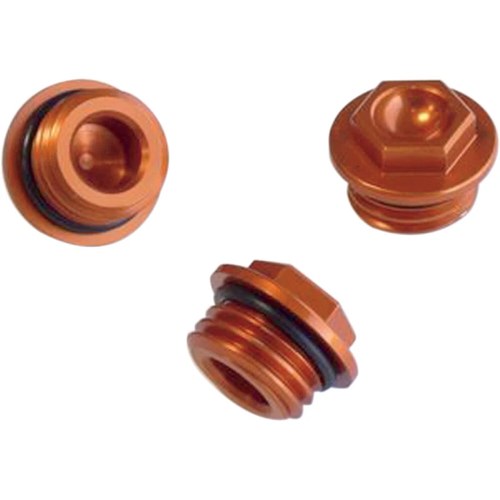 Works Connection Aluminum Oil Filler Plug KTM (Orange) 24-020