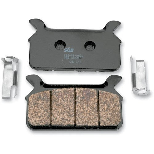 Sbs H.LS Sintered High-Performace Motorcycle Brake Pads (668H.LS)