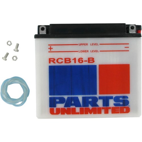 Parts Unlimited 12V Heavy-Duty Battery YB16B (RCB16-B)