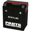Parts Unlimited Agm Maintenance-Free Battery .33 Liter (RTX7L-BS)