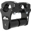 Rox Speed FX 2" Pivoting Risers for 1-1/8 Bar w/Extended Stem Black 1R-P2PPS10K