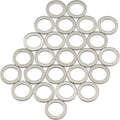 Moose Racing Banjo Washers (Natural) 10mm ID x 14mm OD|25-pack | 1742-0405