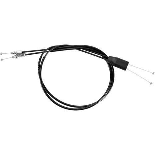 Motion Pro Black Vinyl Push/Pull Throttle Cable Set (02-0414)