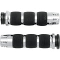 Avon Air Cushion Grips for H-D Motorcycles w/Cable Throttle (GATLIN Chrome)