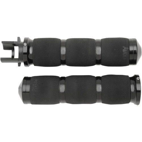 Avon Air Cushion Grips for Indian Cruisers (Anodized Black)