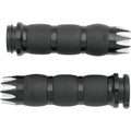 Avon Velvet Air Grips H-D Motorcycles w/Fly-By-Wire Throttle (EXCALIBUR Black)