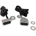Drag Specialties LED Handlebar Marker Lights (Chrome w/ Smoke Lens)