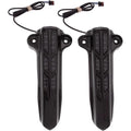 Ciro Forkini Lower Fork Leg Covers (Black w/ Amber LED Run/Turn Lights) 43003