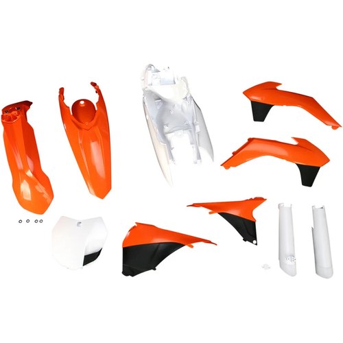 Acerbis Full Plastic Kit (Orange/Black OEM '13) 2314333914