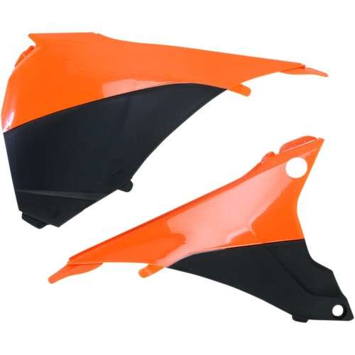 Acerbis Air Box Cover (Orange/Black) 2374121008