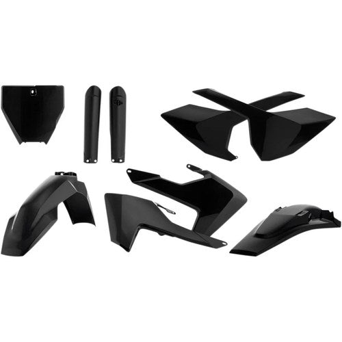 Acerbis Full Plastic Kit (Black) 2462600001
