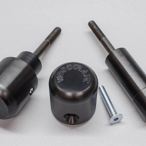 Kawasaki 2017-2025 Z650 / ZR650 Woodcraft Racing Frame Slider Kit With Pucks