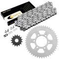 Drive Chain & Sprockets Kit for Kawasaki EX650 Ninja 650R 2006 2007 2008-2016