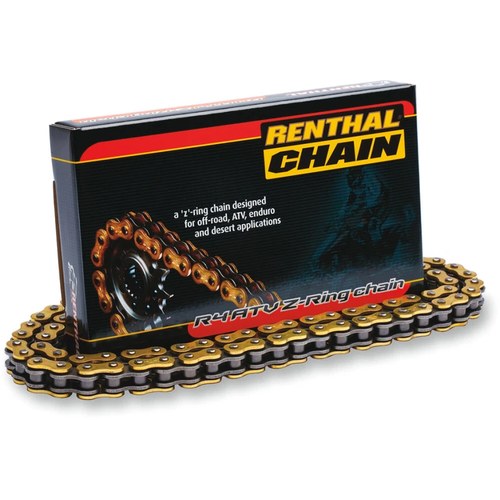 Renthal 520 R4 ATV Series Z-Ring Chain (Gold) 110 Links