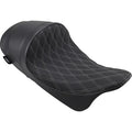 Drag Specialties Forward Low Solo Seat - Diamond (Silver) 0801-1253