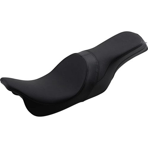 Drag Specialties Forward Positioned Predator 2-Up Seat - Vinyl (Black) 0801-1263