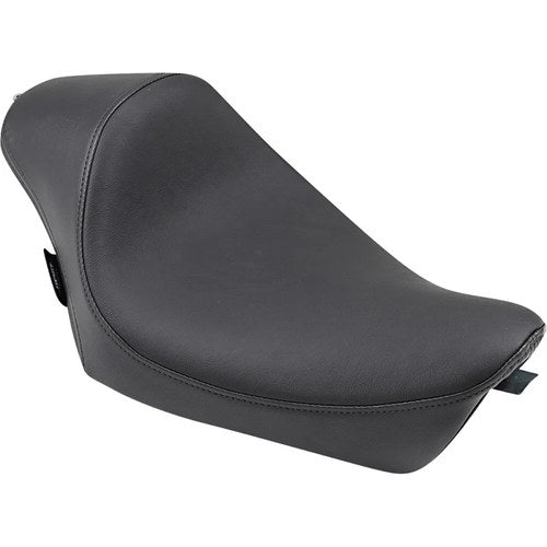 Drag Specialties Cafe Solo Seat - Smooth - XL '10+ (Black) 0804-0607