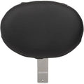Drag Specialties EZ Glide II Large Backrest (Black / Chrome) 0822-0154
