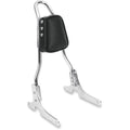 Drag Specialties Tapered Smooth Studded Sissy Bar Pad (Black) 0822-0340