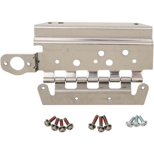 Drag Specialties Replacement Saddlebag Lid Hinge Kit - Left (Silver) S77-0150-AL